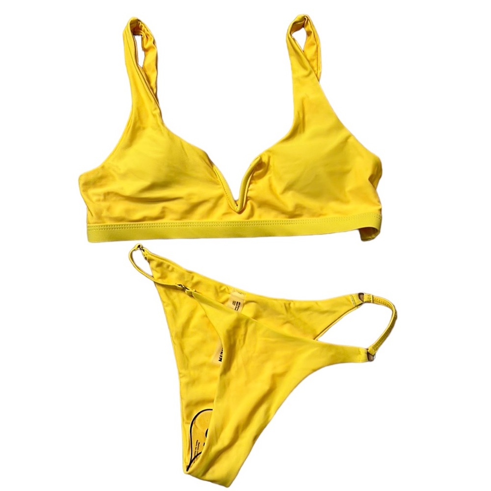 Yellow bikini set